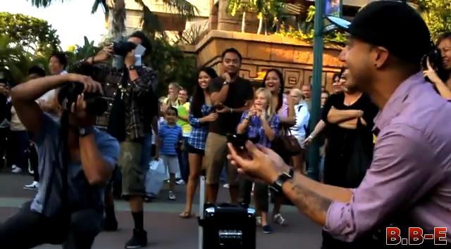 Jamin's Downtown Disney Flashmob Proposal